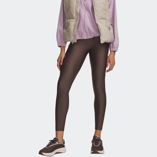 Under Armour Legging Γυναικείο Cropped Κολάν Καφέ 6010002 200
