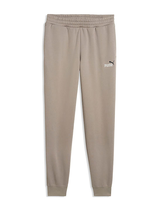 PUMA Essentials Παντελόνι Φόρμας με Λάστιχο Μπεζ 684713 94