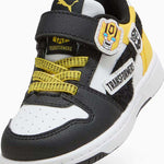 PUMA Rebound Slam Παιδικά Sneakers Μαύρα 407761 01