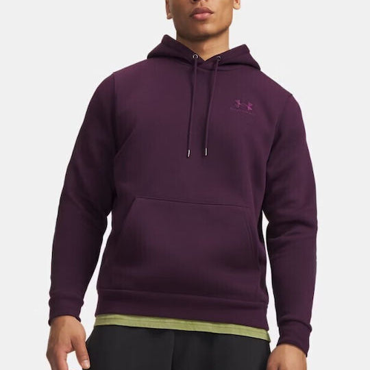 Under Armour Icon Φούτερ με Κουκούλα Purple Echo / Purple Echo 1373880 526