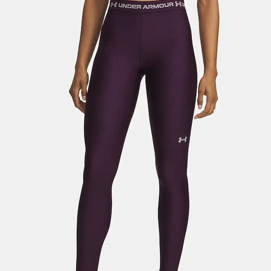 Under Armour Heatgear Training Γυναικείο Cropped Κολάν Μώβ 6010002 526