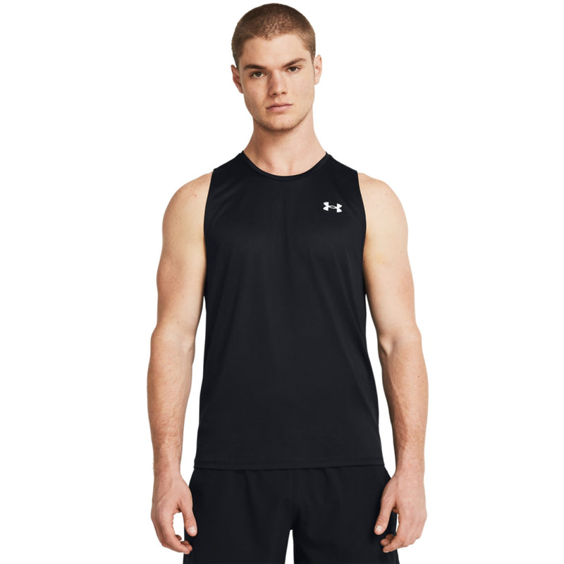 Ανδρική Αθλητική Αμάνικη Μπλούζα Under Armour Μαύρη 1382795 001