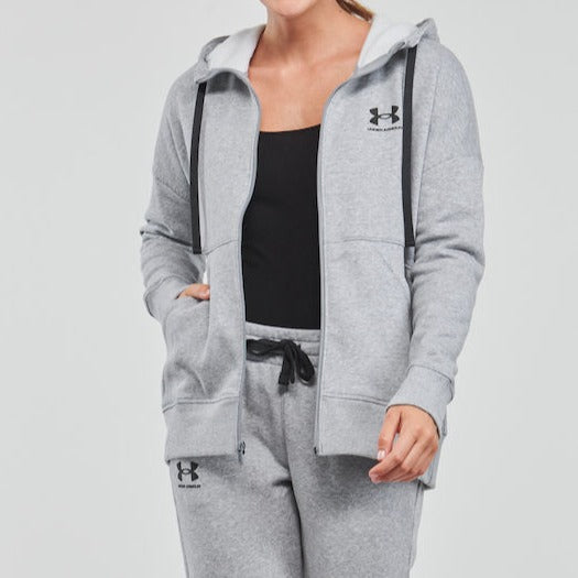 Ζακέτα Φούτερ Γυναικεία με Κουκούλα Γκρι Under Armour 1356400 036