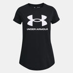 Παιδικό T-shirt Under Armour Μαύρο 1361182-001